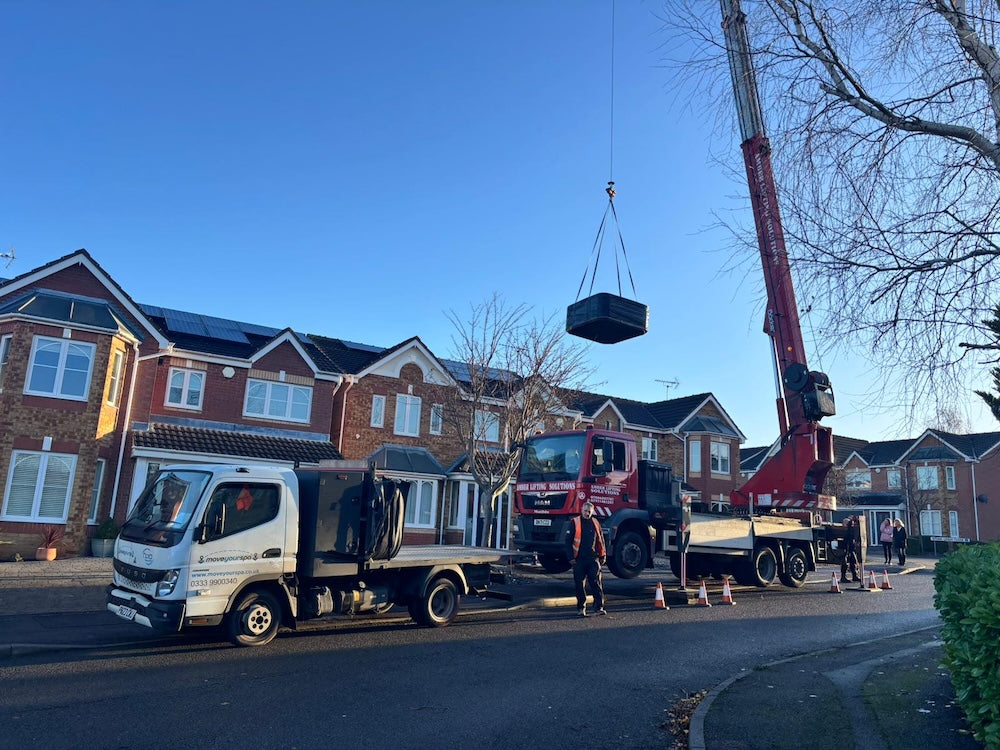 hot tub moving