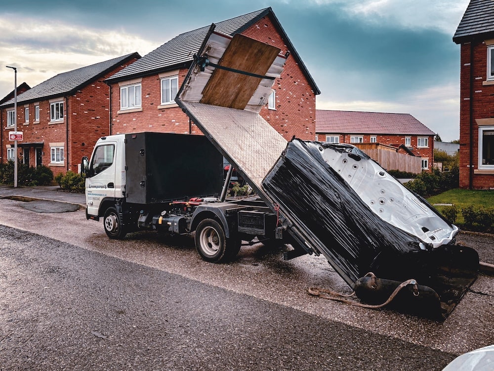 hot tub disposal service