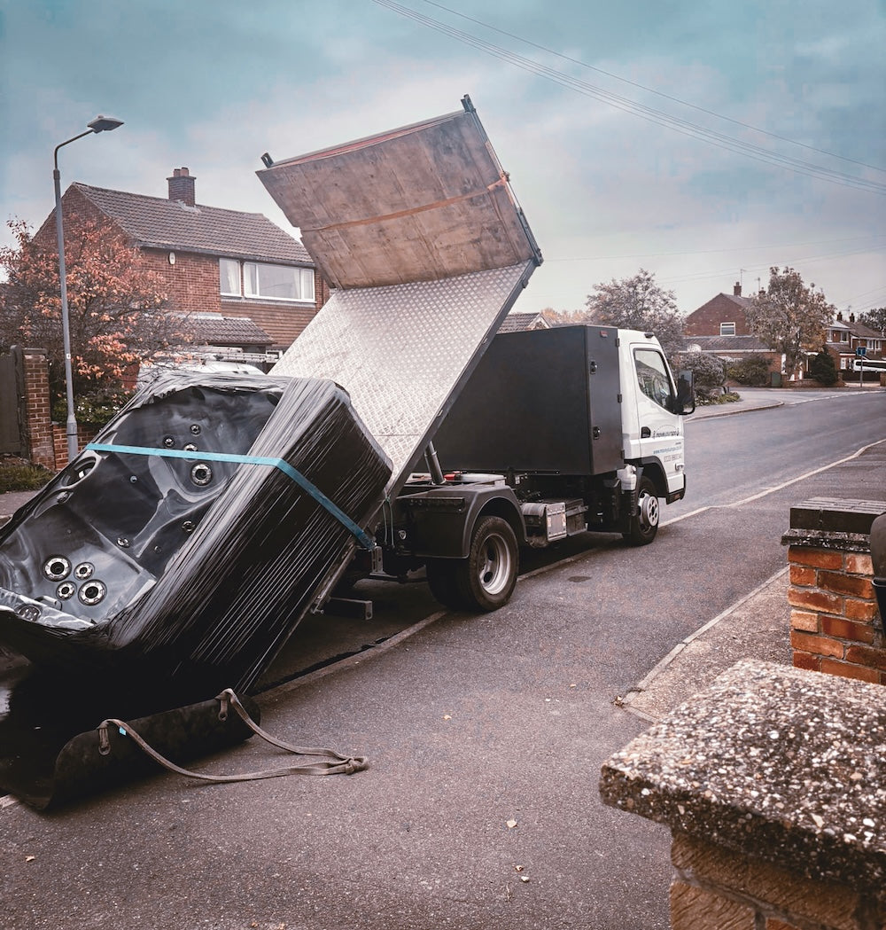 hot tub tipper