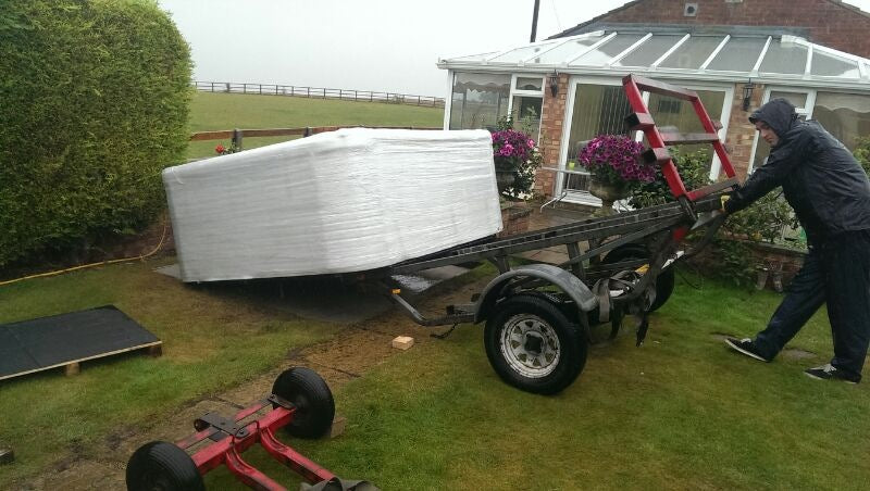 Hot tub moving