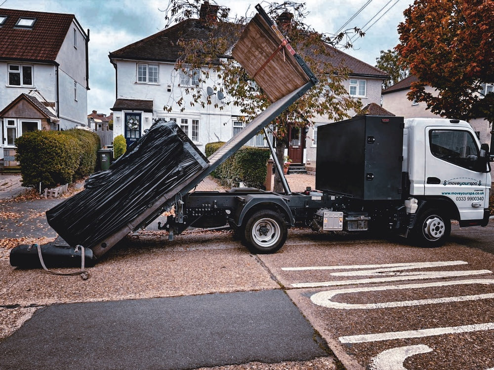 hot tub moving company