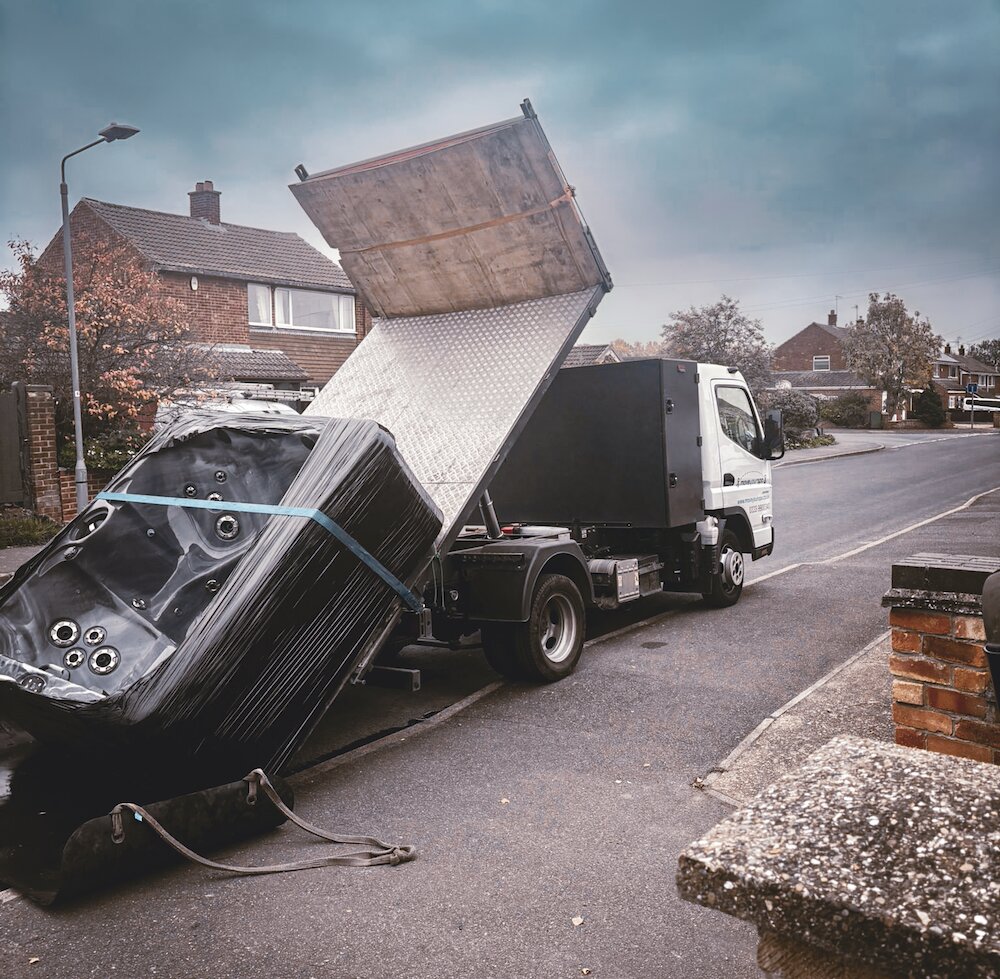 hot tub removal service